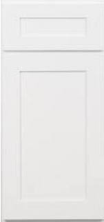 www.1to1cabinets.com-White-Applied molding-5pc-Door and Drawer-Soft close-Bright white