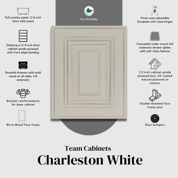 Team Cabinets Charleston White