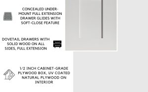 Team Cabinets Shaker White Product Description 2