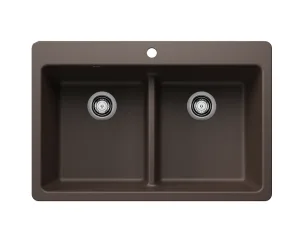 BLANCO Corence Equal Double Bowl Granite Composite Kitchen Sink 2
