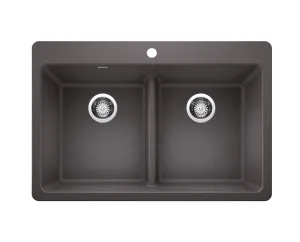 BLANCO Corence Equal Double Bowl Granite Composite Kitchen Sink 3