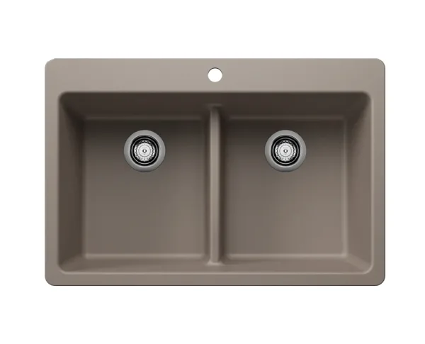 BLANCO Corence Equal Double Bowl Granite Composite Kitchen Sink 4