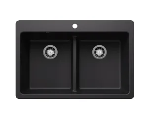 BLANCO Corence Equal Double Bowl Granite Composite Kitchen Sink 6